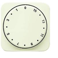 Busch-Jaeger 2CKA001753A6059 Schakelklok Afdekking Duro 2000 SI Crème-wit, Parel-wit 1 stuk(s) Busch-Jaeger 2CKA001753A6059 Schakelklok Afdekking Duro 2000 SI Crème-wit, Parel-wit 1 stuk(s)