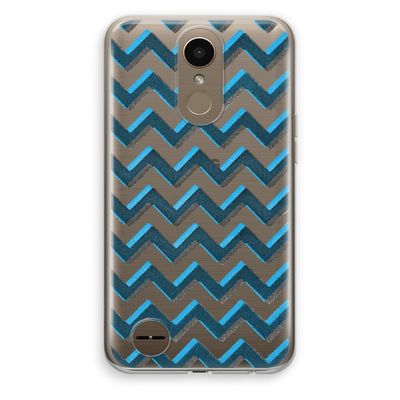 Onderbroken lijn: LG K10 (2017) Transparant Hoesje