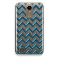 Onderbroken lijn: LG K10 (2017) Transparant Hoesje