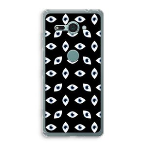 Eyes pattern: Sony Xperia XZ2 Compact Transparant Hoesje