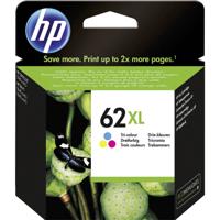 HP Inktcartridge 62XL Origineel Cyaan, Magenta, Geel C2P07AE Inkt