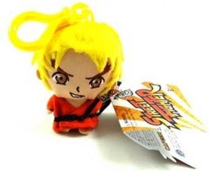 Street Fighter Pluche Keyring Ken