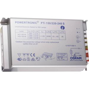 OSRAM Hogedruklamp Elektronisch voorschakelapparaat 150 W (1 x 150 W) voor lichtinbouw, metalen behuizing PTI 150/220-240 S VS20