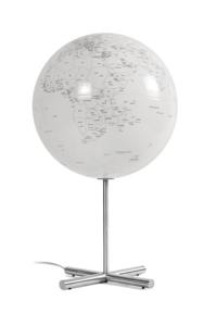 Atmosphere NR-0331GLGL-GB Globe Lamp 30cm Diameter RVS Wit Met Verlichting