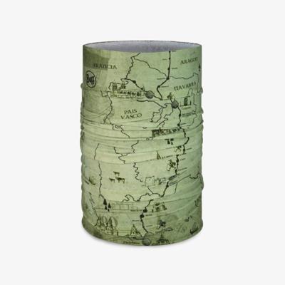 Buff Coolnet UV Nekwarmer Camino Frances One Size