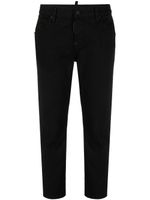 DSQUARED2 jean court à taille basse - Noir