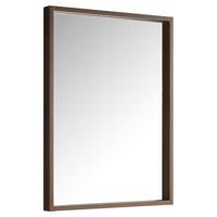 Differnz Industrial spiegel FSC® | walnut | 58 x 78 x 5 cm