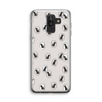 Miauw: Samsung Galaxy J8 (2018) Transparant Hoesje