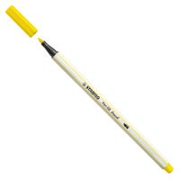 Stabilo pen 68 brush 24 citroen geel