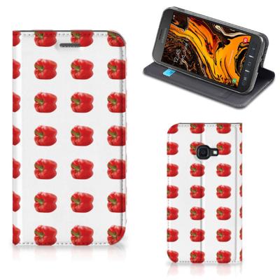 Samsung Galaxy Xcover 4s | Flip Style Cover | Paprika Red
