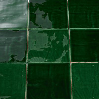 Dateg wandtegel handvorm Groen Mix 13x13