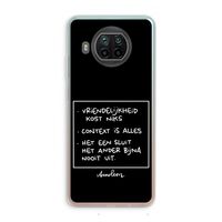Mijn Motto's: Xiaomi Mi 10T Lite 5G Transparant Hoesje Mijn Motto's: Xiaomi Mi 10T Lite 5G Transparant Hoesje