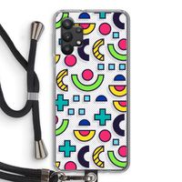 8-bit N°6: Samsung Galaxy A32 5G Transparant Hoesje met koord