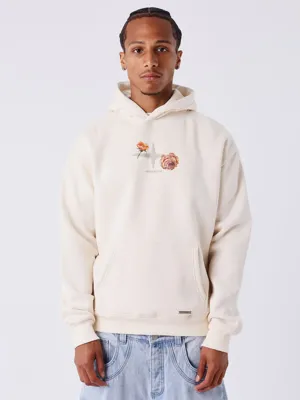 Project X Paris Gothic Roses Hoodie Heren Beige - Maat S - Kleur: Beige | Soccerfanshop