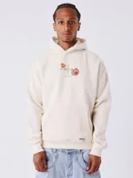 Project X Paris Gothic Roses Hoodie Heren Beige - Maat S - Kleur: Beige | Soccerfanshop