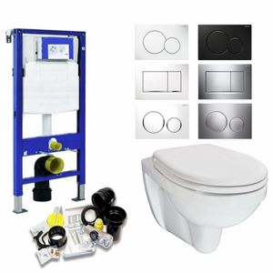 Geberit Up320 Toiletset 26 Aqua Splash Trevi Compact Met Bril En Drukplaat