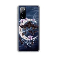 Vleermuizen Maan: Samsung Galaxy S20 FE / S20 FE 5G Transparant Hoesje