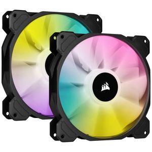 Corsair SP140 RGB ELITE PC-ventilator Zwart