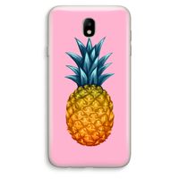 Grote ananas: Samsung Galaxy J7 (2017) Transparant Hoesje