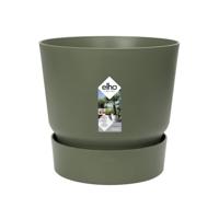 ELHO Greenville Ronde Bloempot 55 - Groen - Ø 55 x H 50 cm - buiten - 100% gerecycled