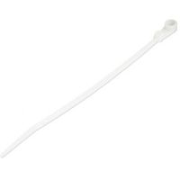 StarTech.com CBMZTS10N6 kabelbinder Losmaakbare kabelbinder Nylon, Kunststof Wit 100 stuk(s)