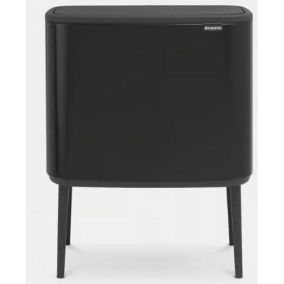 Brabantia Bo Touch Bin Afvalemmer - 36 liter - kunststof binnenemmer - matt black 315824