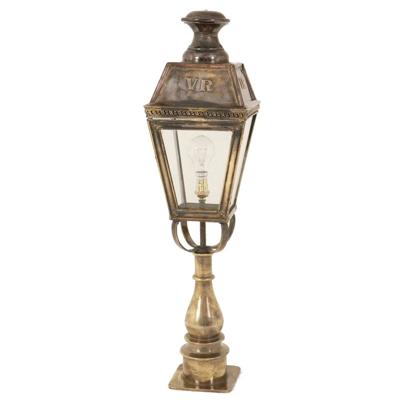 Limehouse Landelijk buitenlampKensington handgemaakt 78cm - messing (PB) - 431P