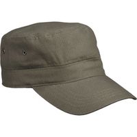 Militairy look rebel cap olijf groen