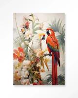 Lovebirds - Moderne Wanddecoratie | Artprint, Glass Art & Wandkleed