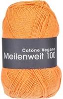 Lana Grossa Meilenweit 100 Cotone Vegano 009 Orange