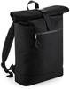 Atlantis BG286 Recycled Roll-Top Backpack - Black - 32 x 44 x 13 cm