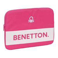 Laptophoes Benetton Raspberry Fuchsia (34 x 25 x 2 cm) Laptophoes Benetton Raspberry Fuchsia (34 x 25 x 2 cm)