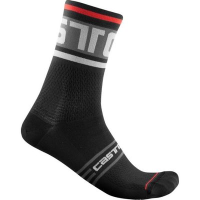 Castelli Prologo 15 fietssokken zwart heren S-M