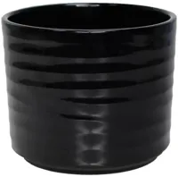 HS bloempot Berlin 32,5x27cm zwart