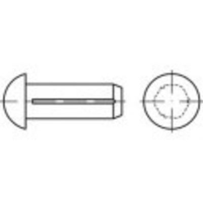 TOOLCRAFT TO-5451891 Halfronde kerfnagel 4 mm 500 stuk(s)