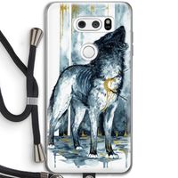 Bleeding Soul: LG V30 Transparant Hoesje met koord