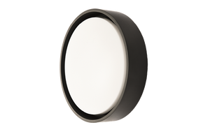 LED buitenlamp zwart SG Frame Round Maxi instelbaar van 700 tot 1920 lumen 3000K schemerschakelaar