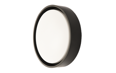 LED buitenlamp zwart SG Frame Round Maxi instelbaar van 700 tot 1920 lumen 3000K schemerschakelaar