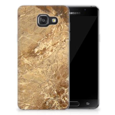 Samsung Galaxy A3 2016 | TPU | Siliconen hoesje | Marmer Creme