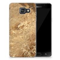 Samsung Galaxy A3 2016 | TPU | Siliconen hoesje | Marmer Creme