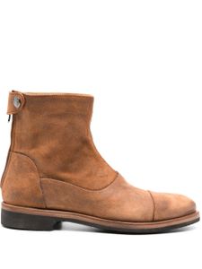 Alberto Fasciani bottines en daim - Marron