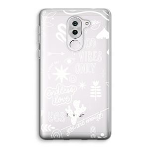 Good vibes: Honor 6X Transparant Hoesje