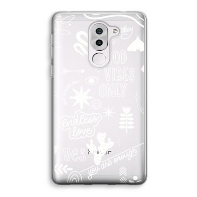 Good vibes: Honor 6X Transparant Hoesje