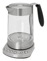 ProfiCook PC-WKS 1020 G waterkoker 1,7 l 3000 W Zwart, Roestvrijstaal