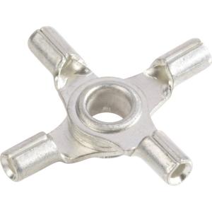 Vogt Verbindungstechnik 3509a4 Splitter Dwarsdoorsnede (max.): 1 mm² Gat diameter: 4 mm Ongeïsoleerd Metaal 1 stuk(s)