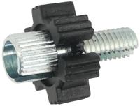 Domino Adj. screw m6 zinced