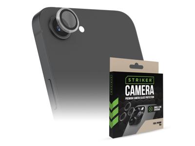 Striker Striker Single Lens Glass Camera Protector - Transparent - Apple iPhone 16e