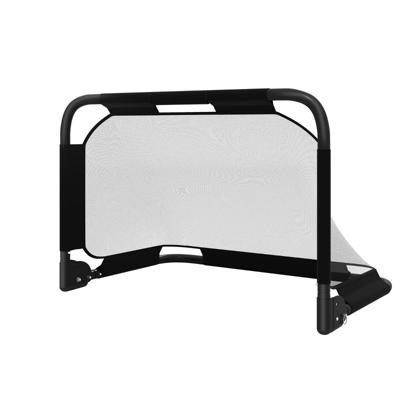 Opvouwbaar Voetbaldoel Pop-updoel voor Voetbal met Doelwand Opvouwbaar Doel met Verankeringssysteem en Robuust Metalen Frame