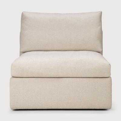 Ethnicraft Modulaire Bank 'Mellow' 1-zits, kleur Off White