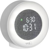 TFA Dostmann 60.2047.02 Daglichtwekker Kwarts Wit Alarmtijden 1 Sfeerverlichting